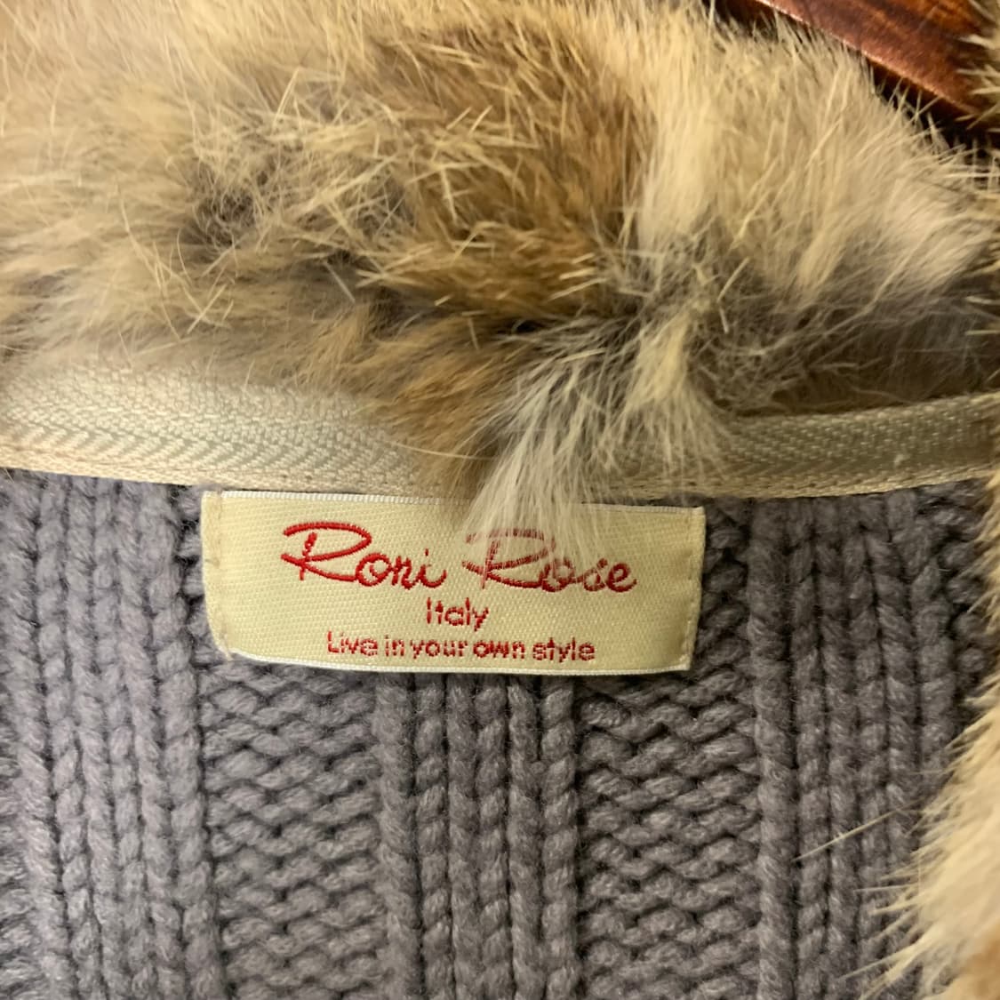 Vintage 빈티지 울 케이블 니트 버튼 가디건 상품이미지5