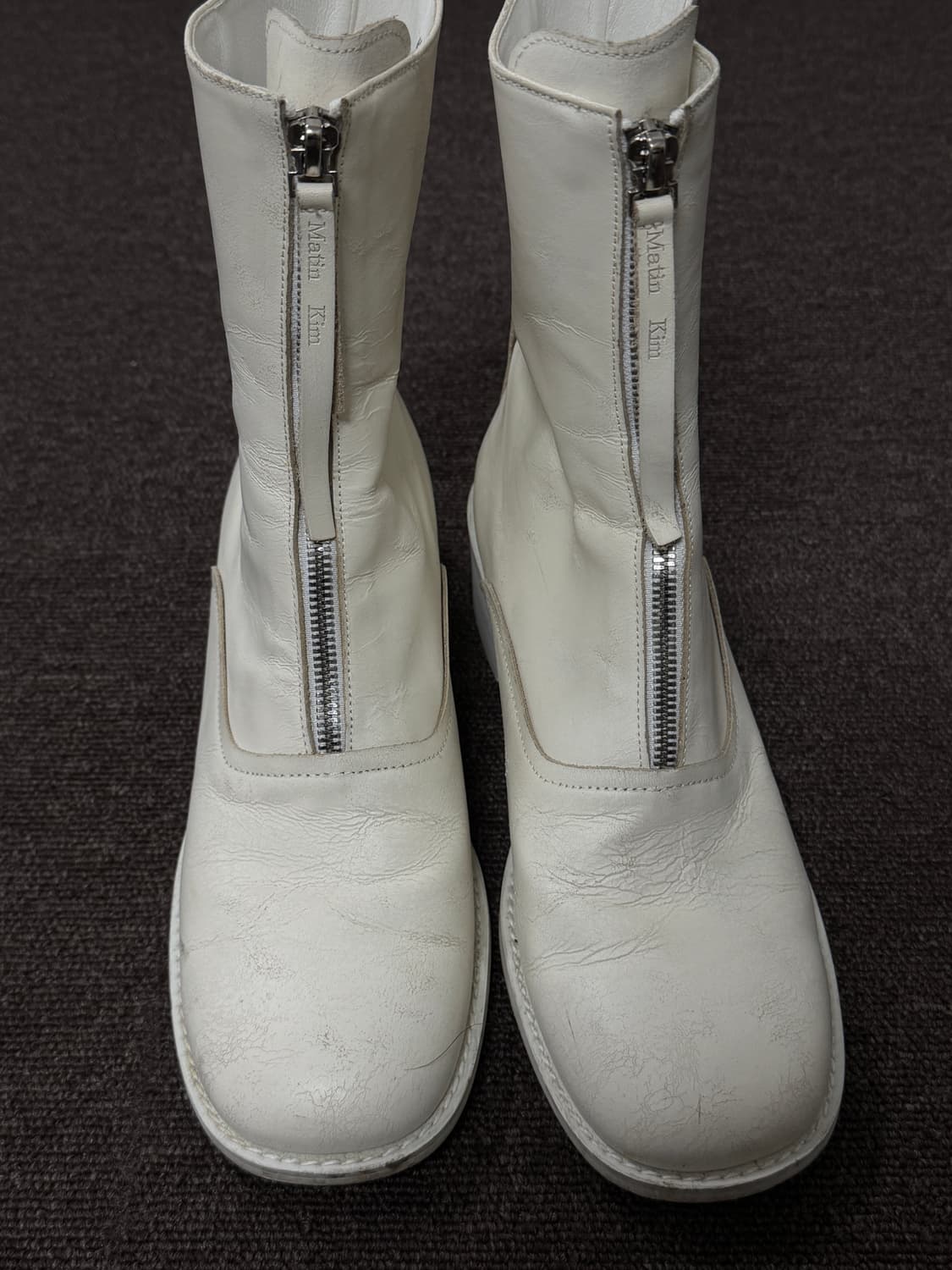 마뗑킴 프론트 지퍼 워커/부츠 상품이미지2