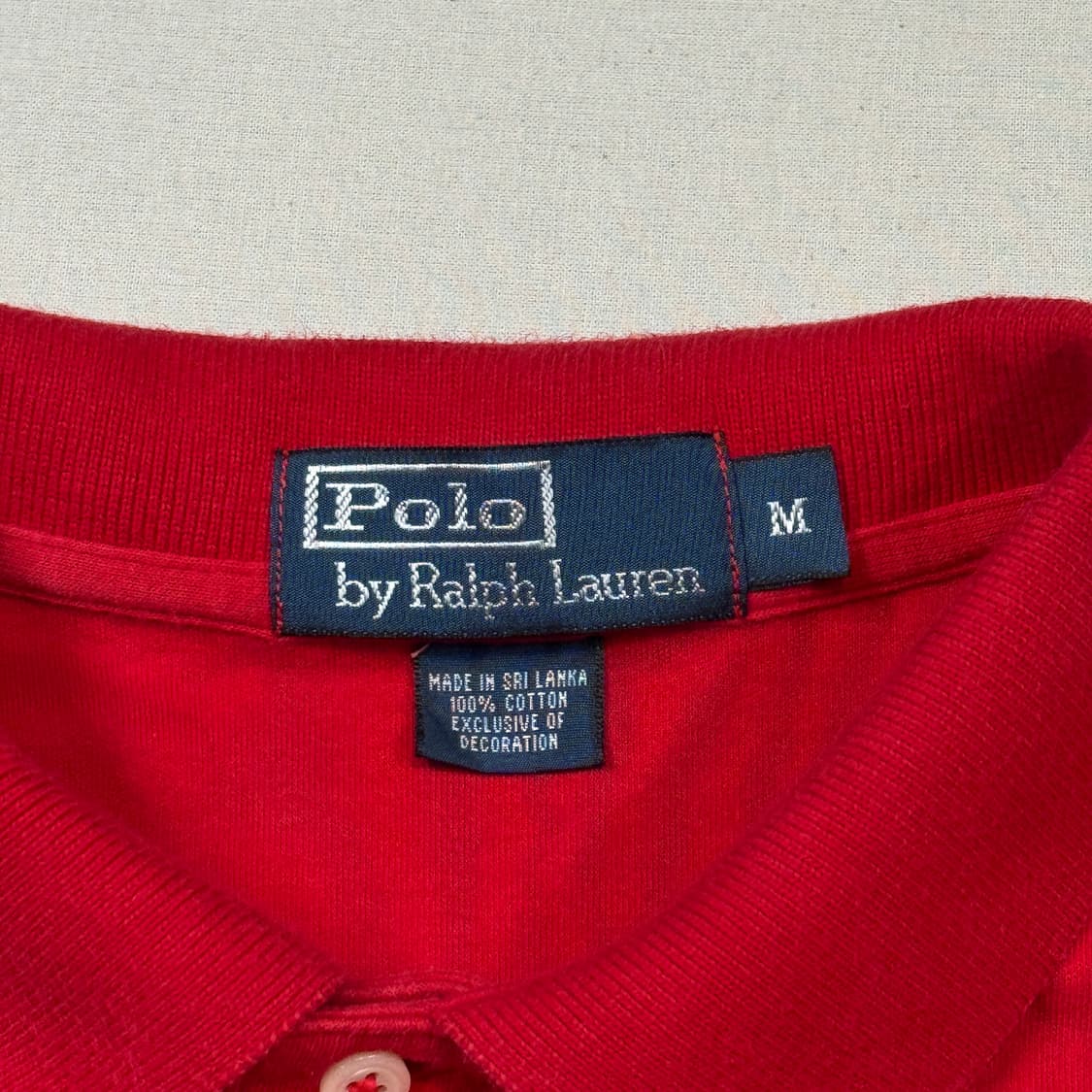 M) 폴로 랄프로렌 클래식 레드 반팔 카라티 PK 상품이미지6