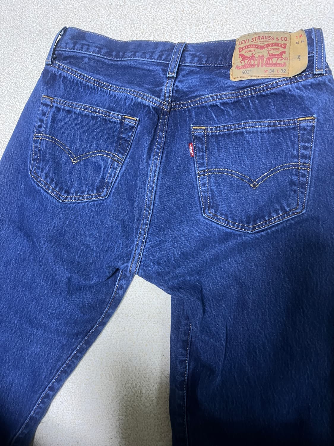 리바이스 오리지널 슈링크투핏 00501-0000 근본 34x32 상품이미지2