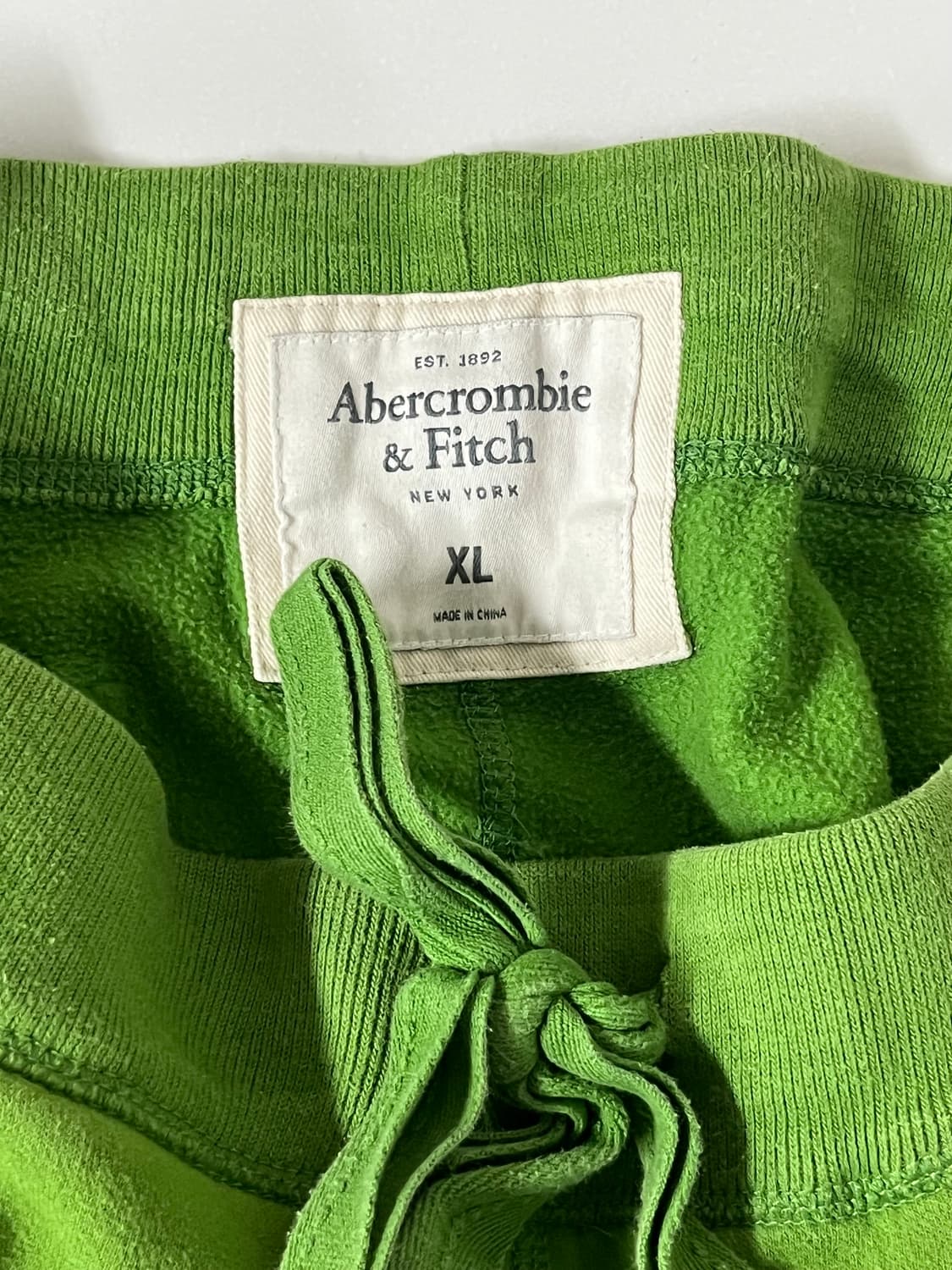 XL) 아베크롬비 스웻팬츠 트레이닝 바지 그린 상품이미지4