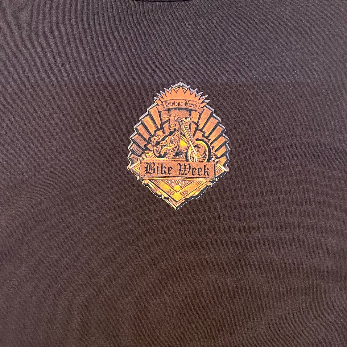 미국 빈티지 바이크위크 프린팅 반팔티 락티셔츠 상품이미지6
