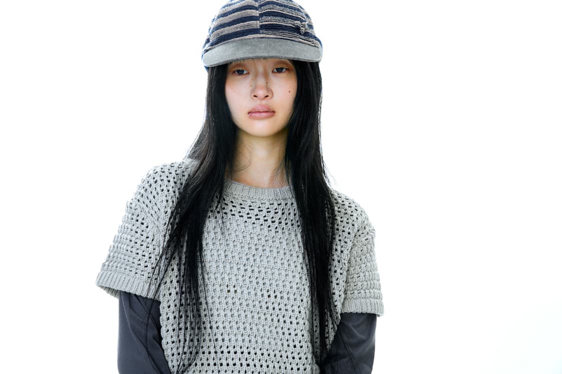 코이세이오 PEACH STRIPE CAP NAVY 상품이미지2