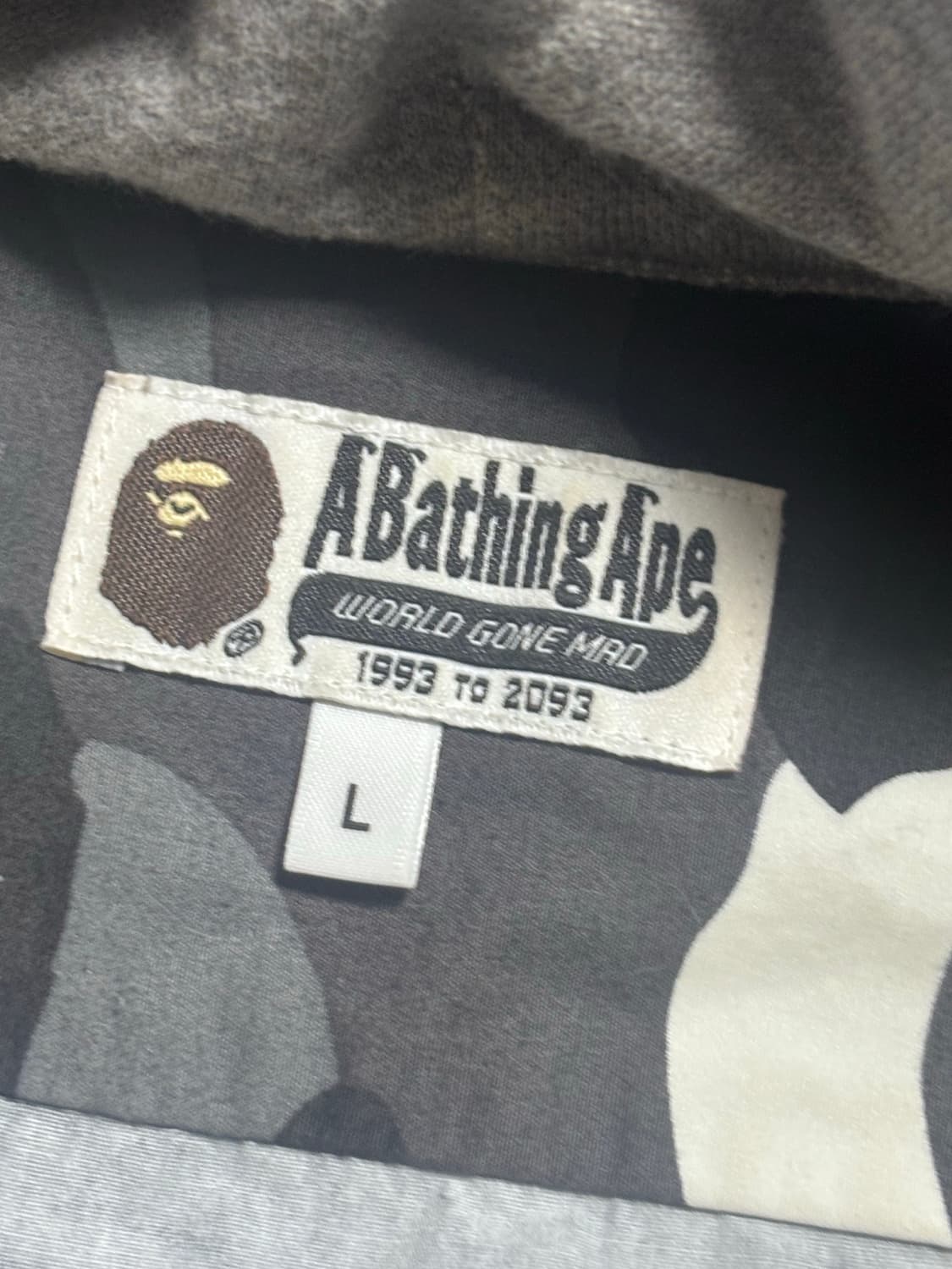 베이프 카모 후드 자켓 상품이미지3