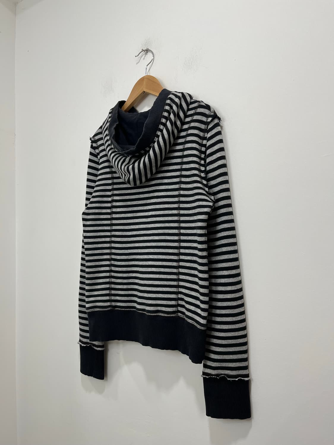 Honeysuckle Rose 락펑크 그런지 단가라 후드집업 상품이미지7