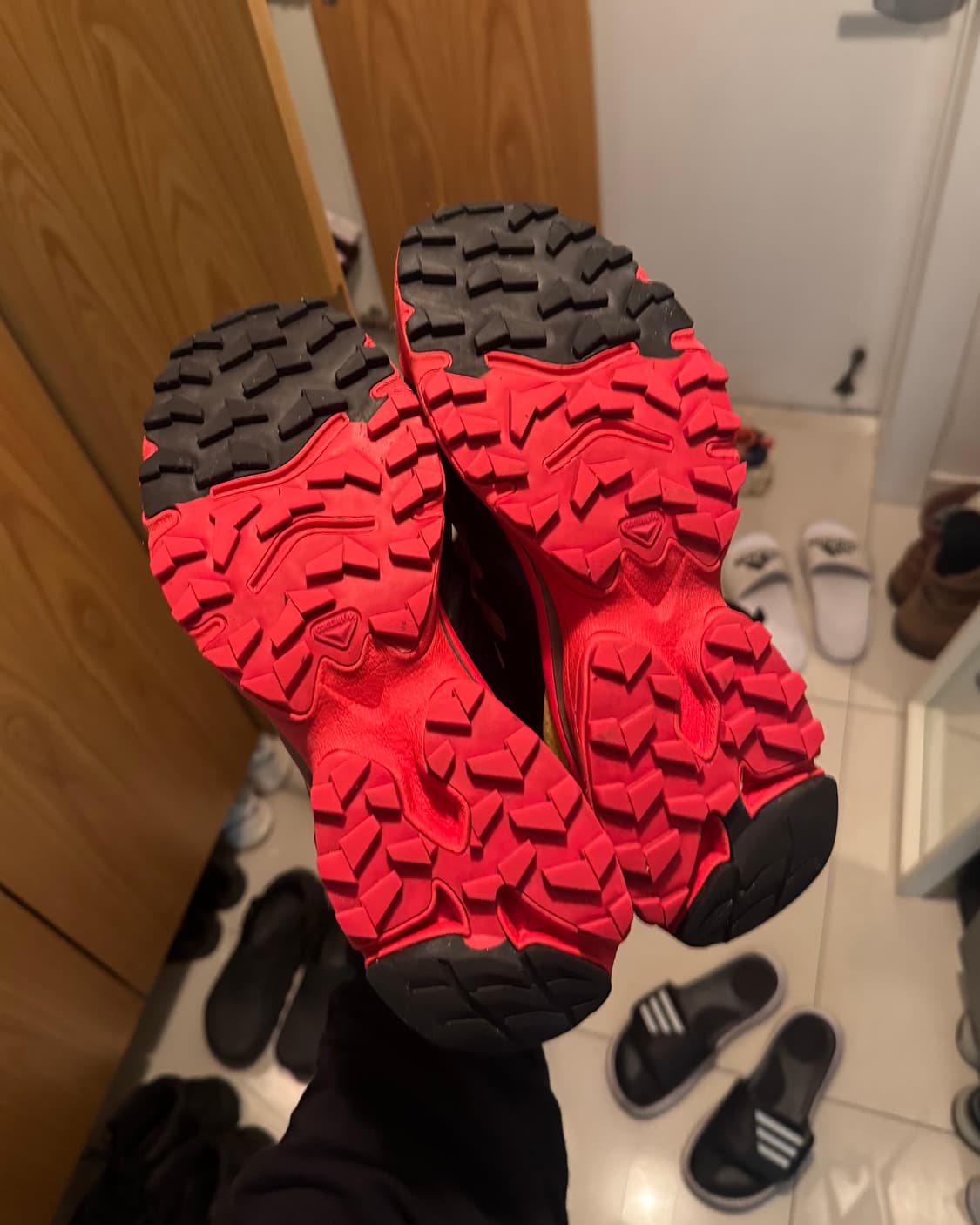 살로몬 xt-4 og 275 43 신발 레드 상품이미지3