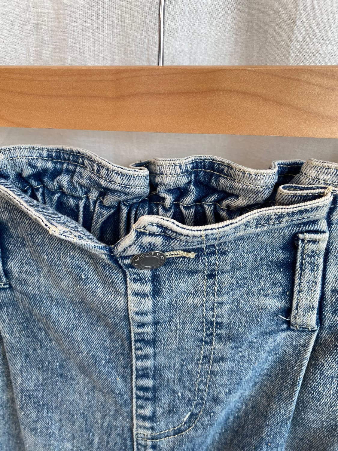 빈티지 아이싱 데님밴딩팬츠(M) 상품이미지5