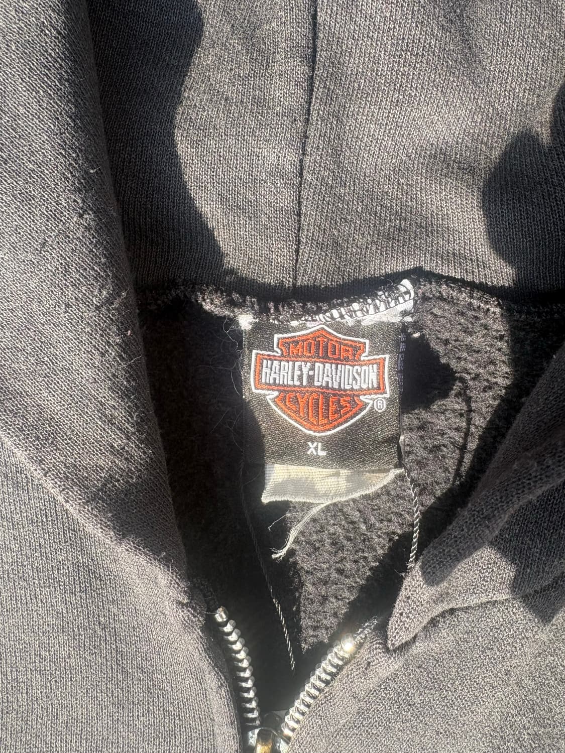 00s 할리데이비슨 플레임 후드집업 B203 상품이미지4