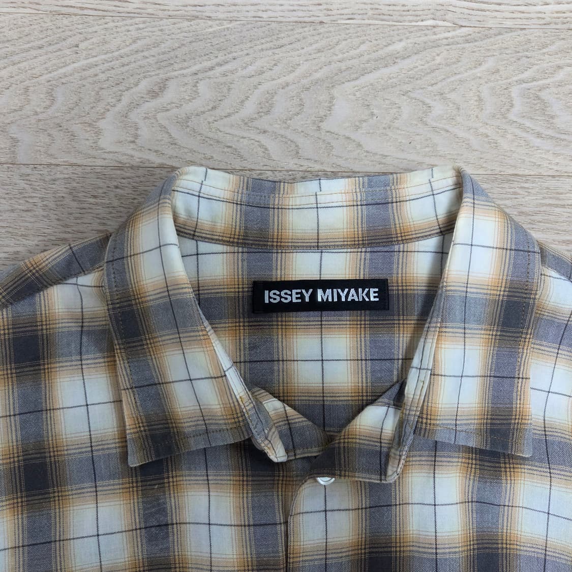 빈티지 이세이 미야케 옴브레 셔츠 상품이미지2