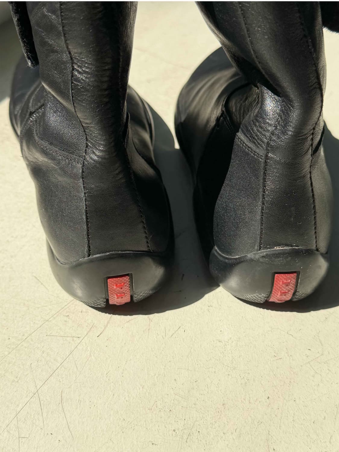 90s 프라다 스포츠 하이앵클 부츠  상품이미지10