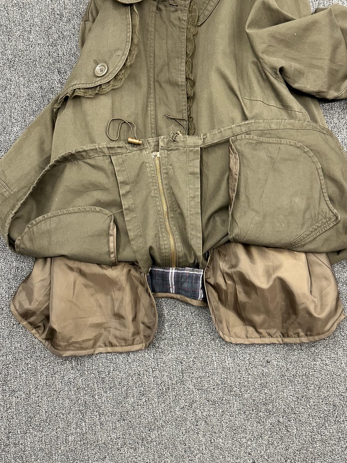 XL)Japanese vintage 여성 야상 자켓 상품이미지4