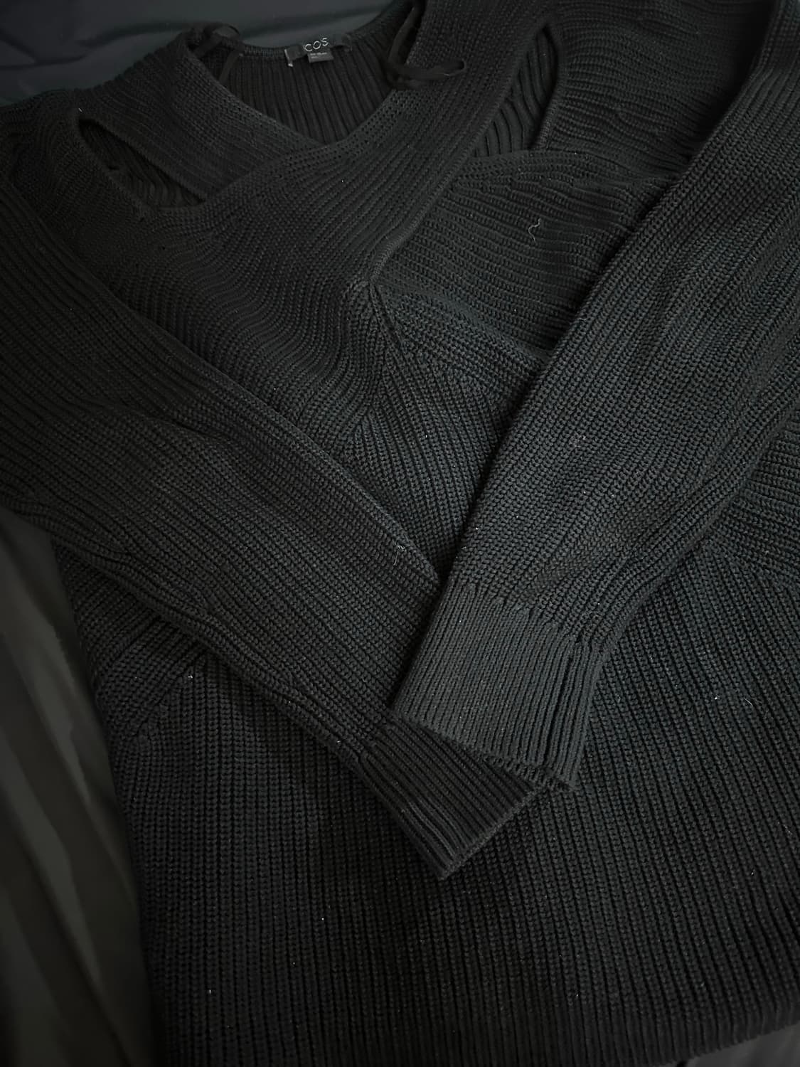 Cos 드레이프 패널 스웨터 우먼 xs 사이즈 상품이미지1