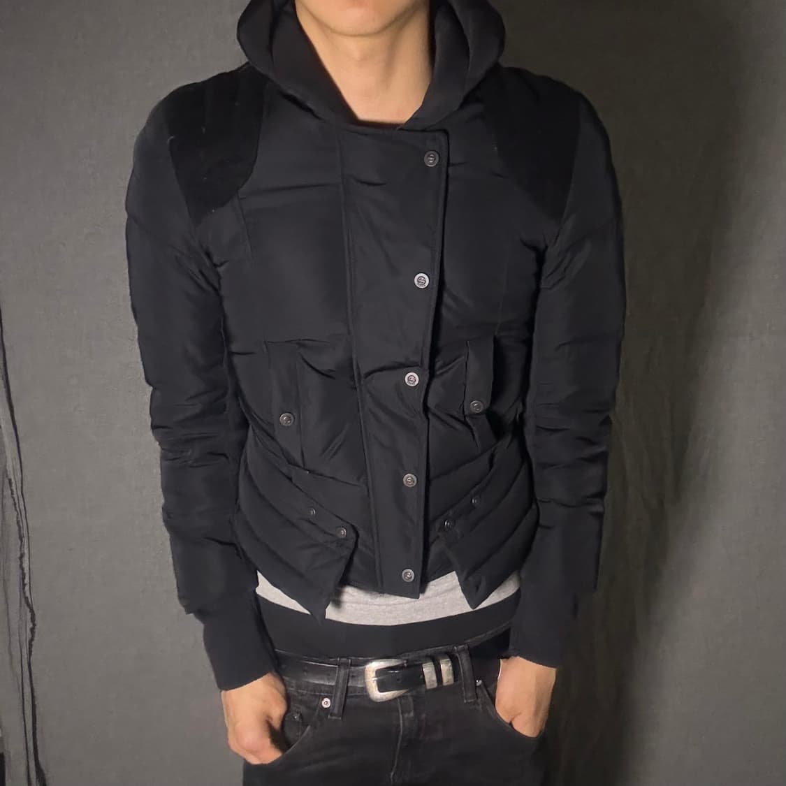 system 덕다운 라이더 자켓 패딩 상품이미지2