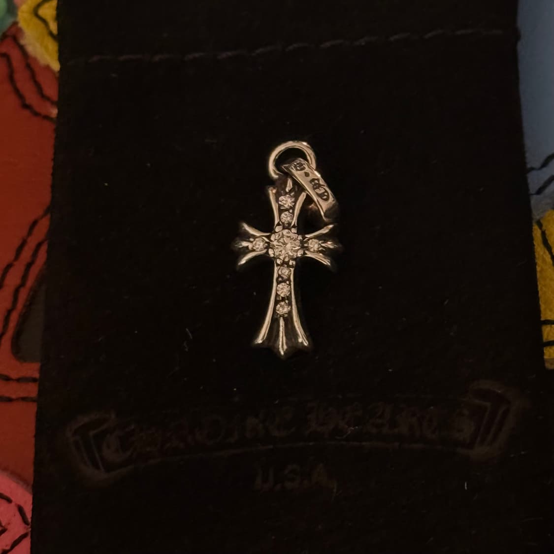 크롬하츠 베이비팻 풀파베 크로스 참 상품이미지3