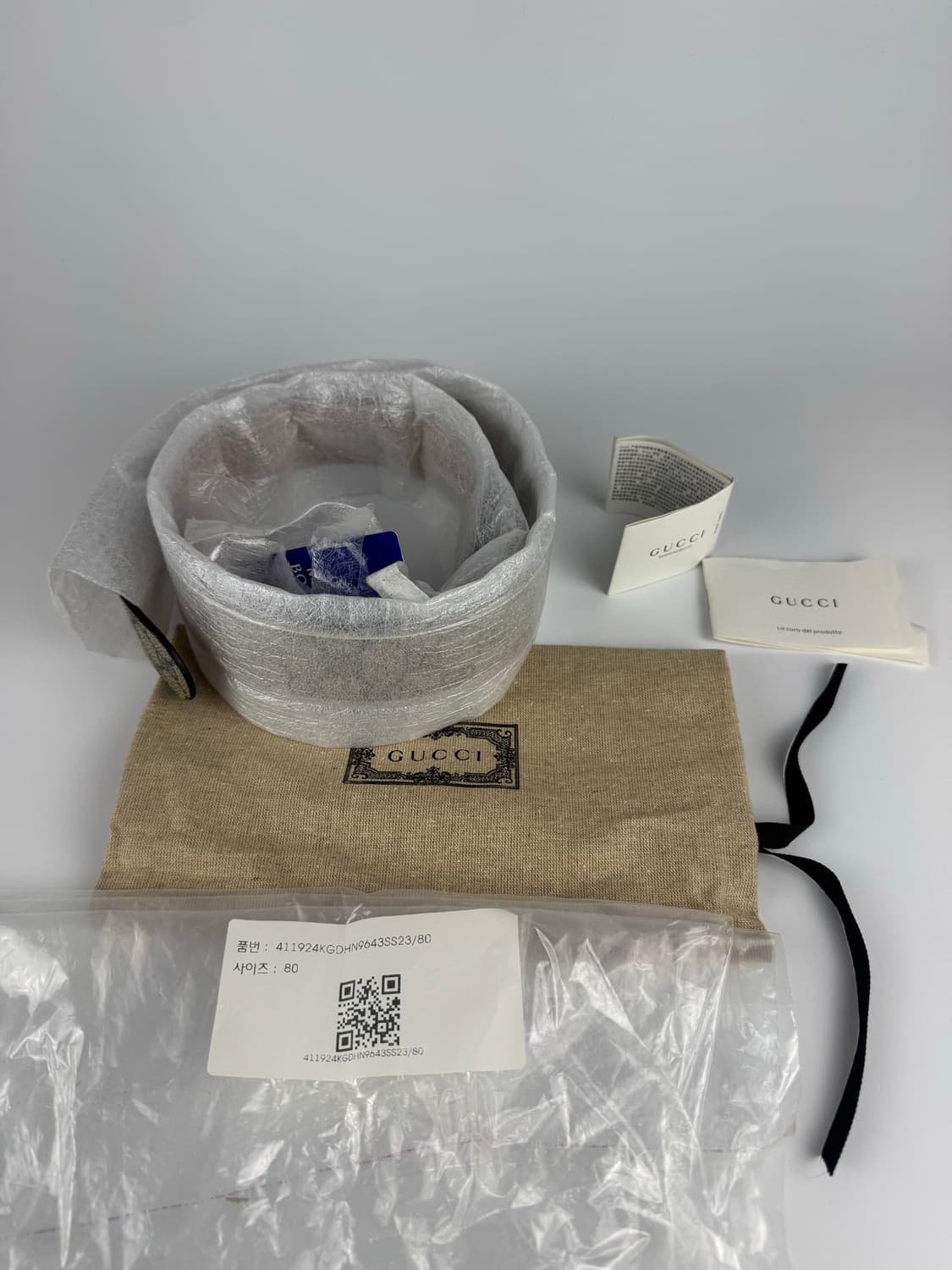 구찌 GG 수프림 벨트 (새 상품) 상품이미지2