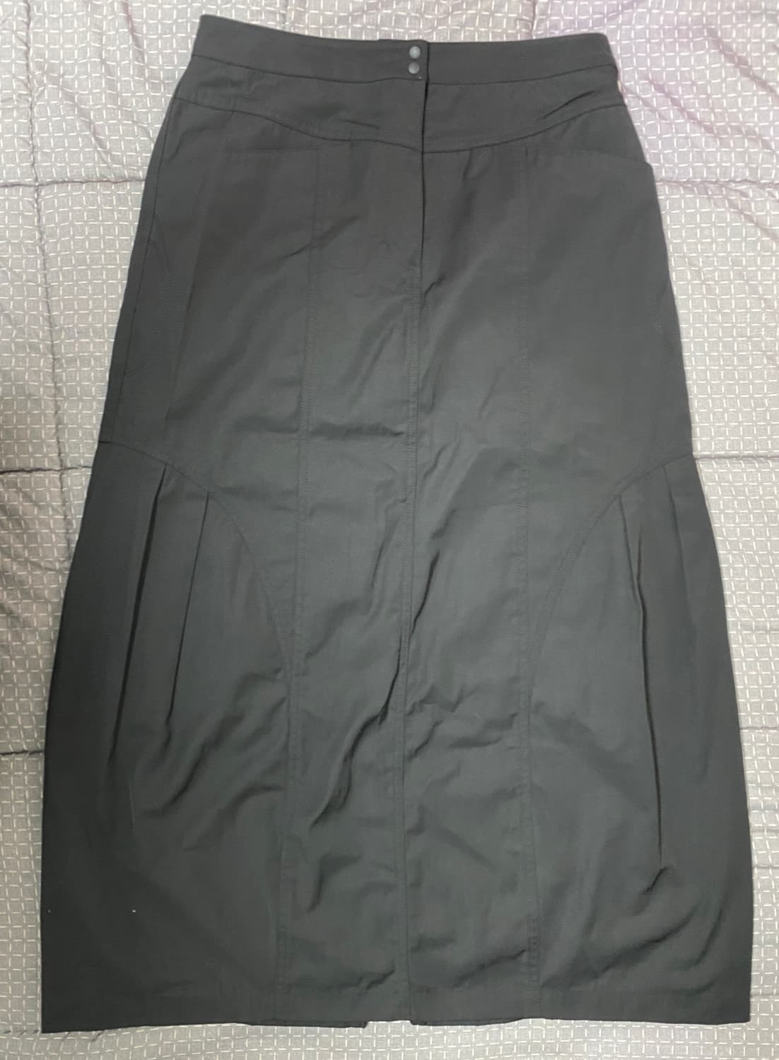 미스치프 롬버스 롱 스커트 블랙 M 새상품 상품이미지2