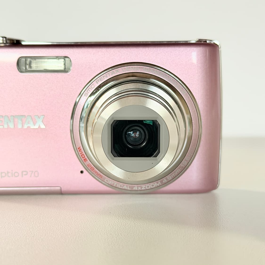 🍓딸기우유맛/미품 풀박스🍓펜탁스 옵티오 P70 핑크 상품이미지5