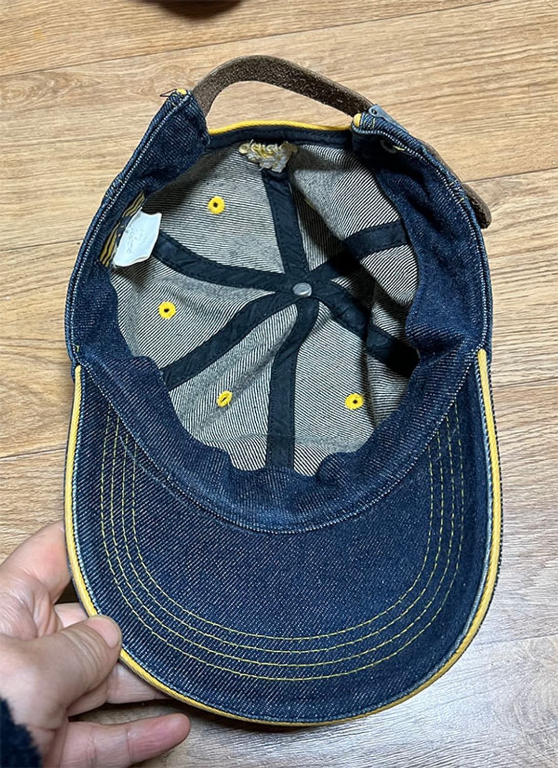 아디다스 청모자 볼캡 올드스쿨 프리 가죽 상품이미지6