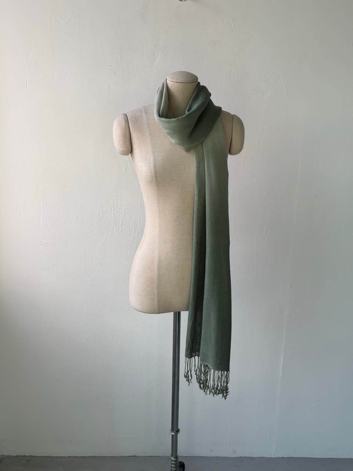 그린 그리데이션 스카프 머플러 상품이미지1