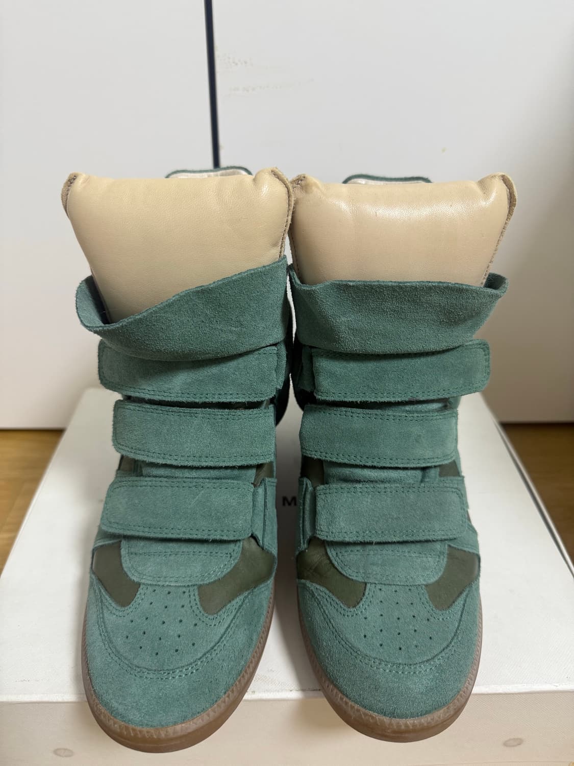 이자벨마랑 베켓 하이탑 스니커즈 그린 초록 38 상품이미지2