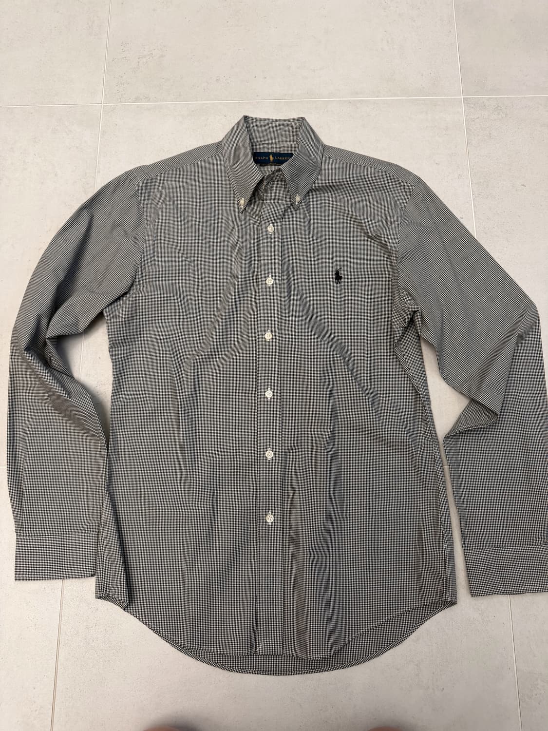 폴로 랄프로렌 체크셔츠 슬림핏 M(100-105정도 거의새상품) 상품이미지2