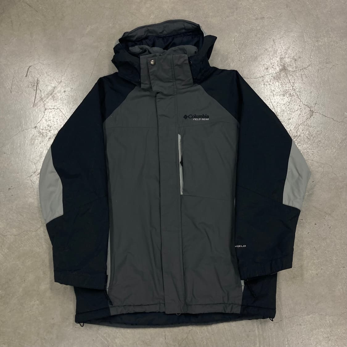 컬럼비아 믹스 컬러 스몰 로고 바람막이 점퍼 상품이미지1