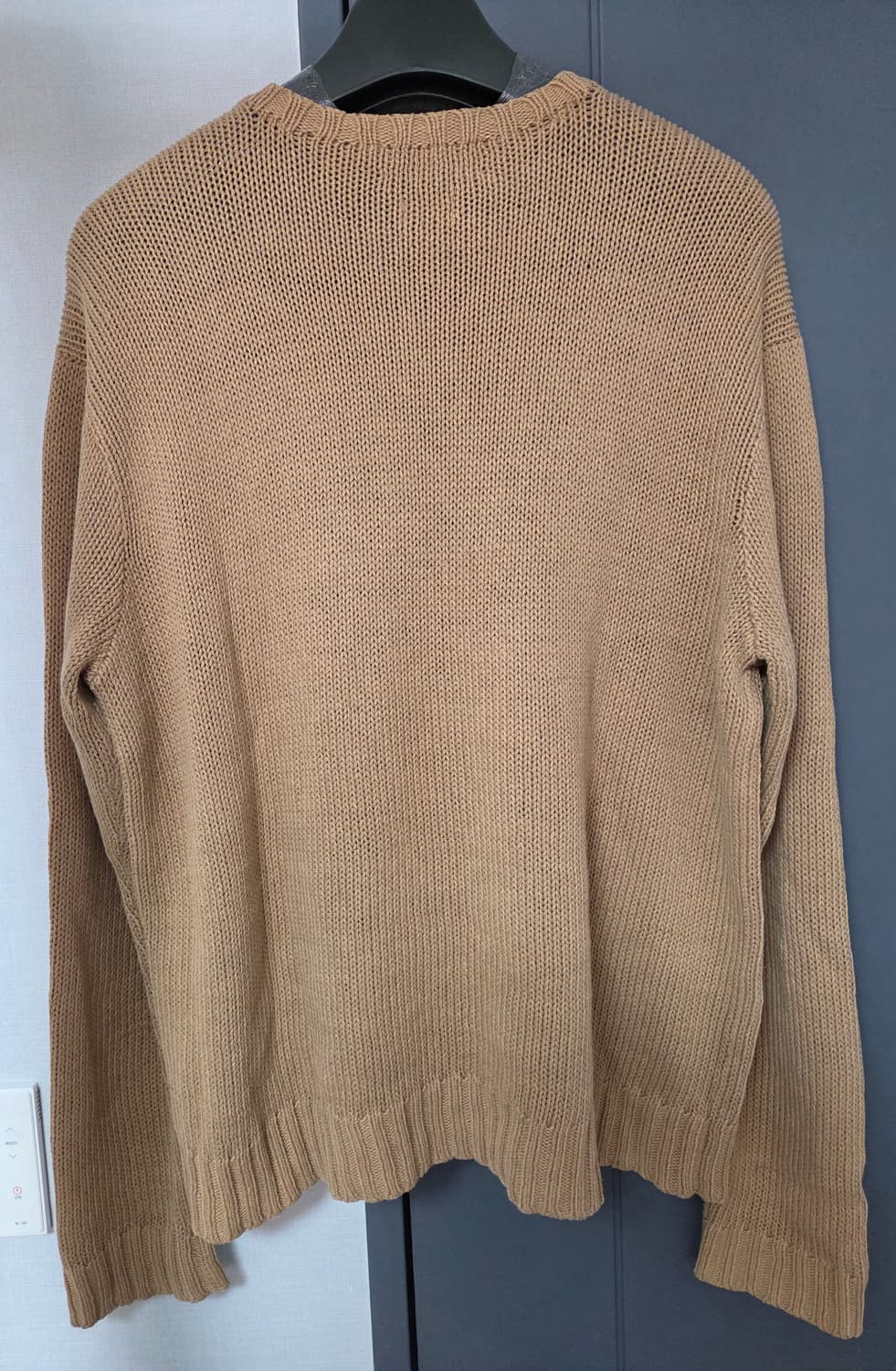 폴로 랄프로렌 니트 스웨터 브이넥 베이지 xl 105,110 판매 상품이미지5