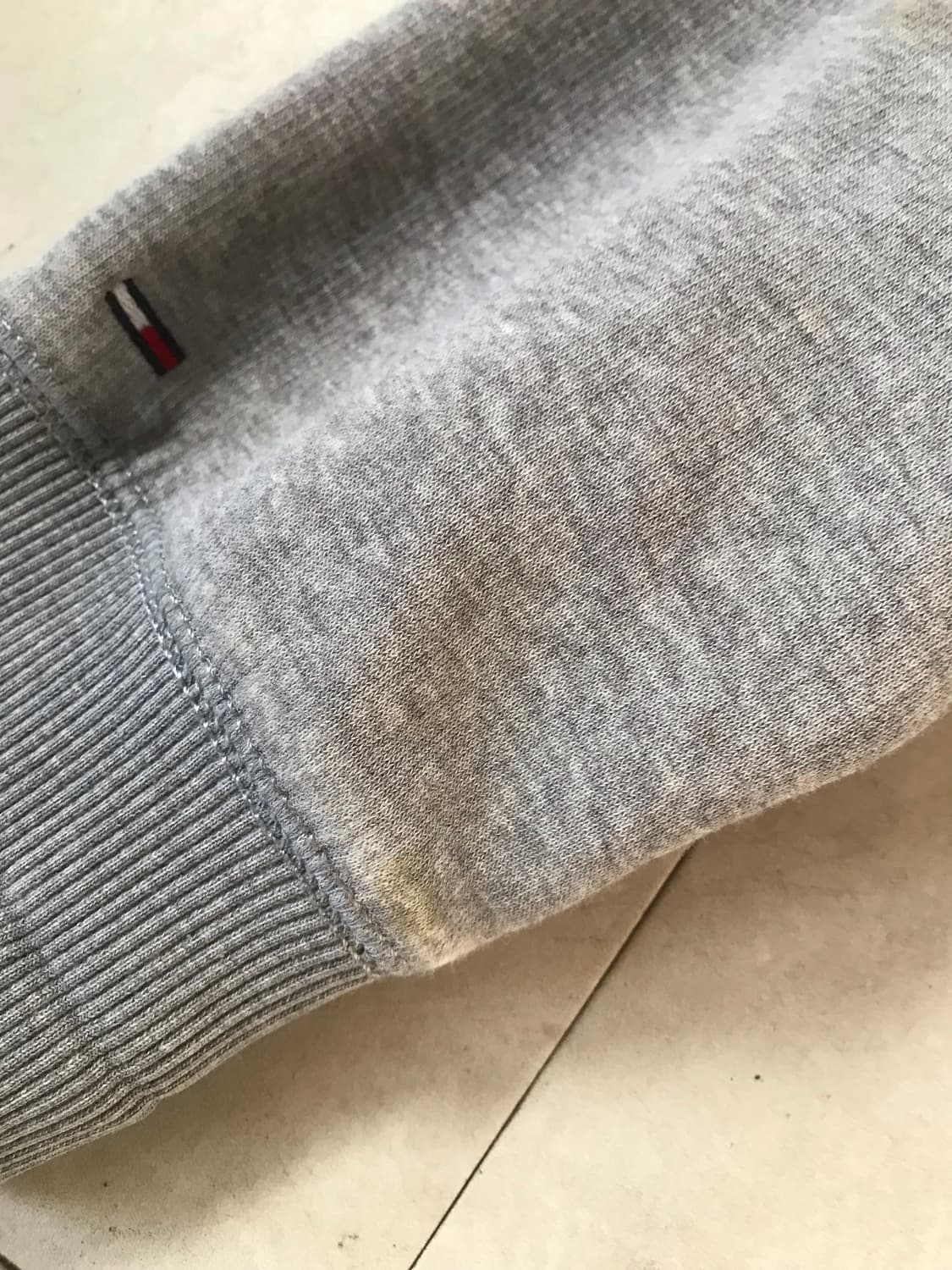 타미힐피거 그레이 빅로고 후드집업 상품이미지9