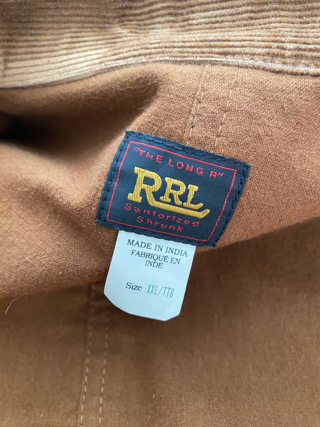 rrl 스웨이드 초어 xxl 상품이미지6