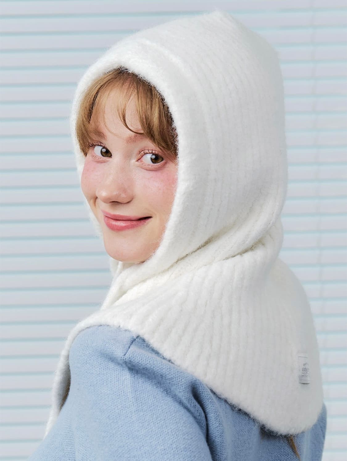 앵브록스 디어 마이 러브 바라클라바 화이트 상품이미지5