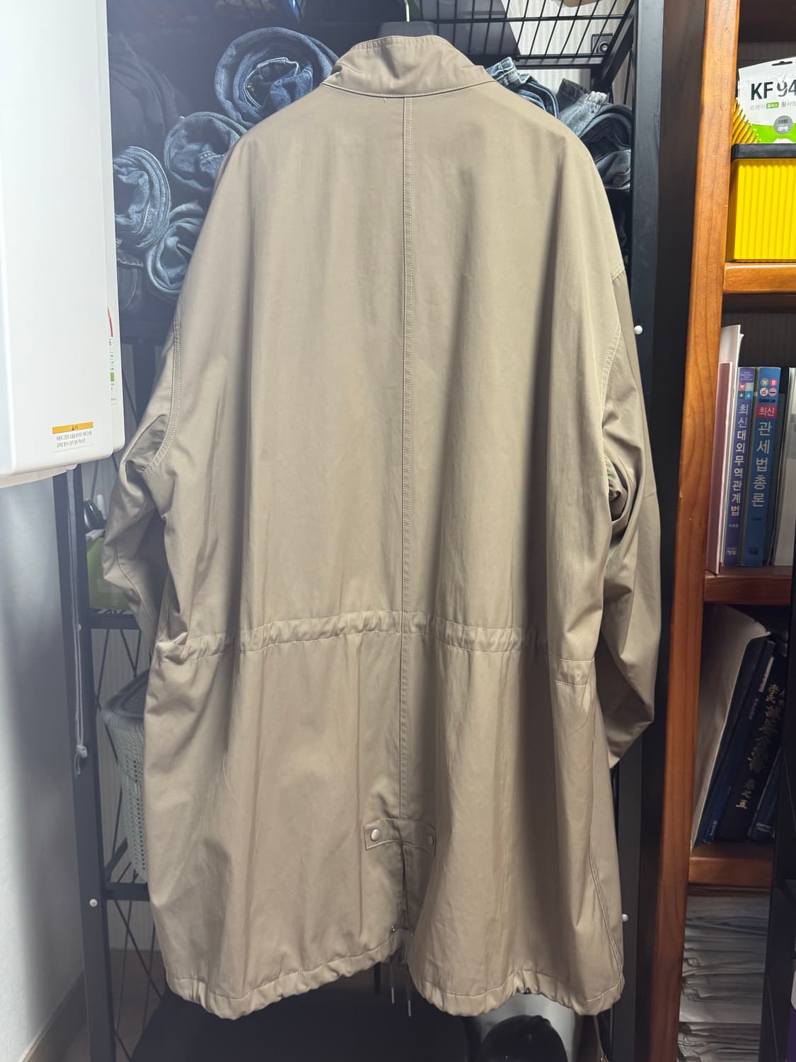 엔벨로프 23fw todd 65 coat khaki 4사이즈 상품이미지2