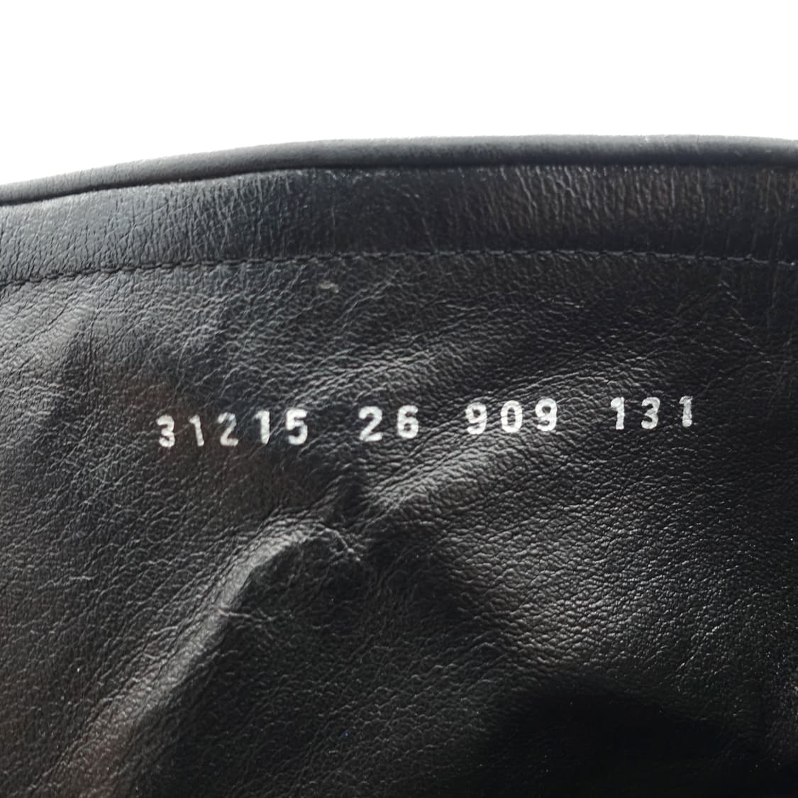 KATHARINEHAMNETT 캐서린햄넷 블랙 러버딥 고딕 레더 부츠  상품이미지8