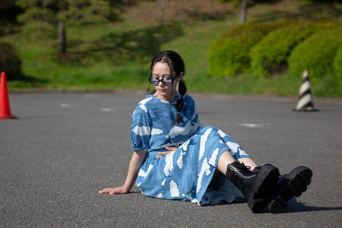 BLUEBLUE 레이온 원피스 상품이미지8