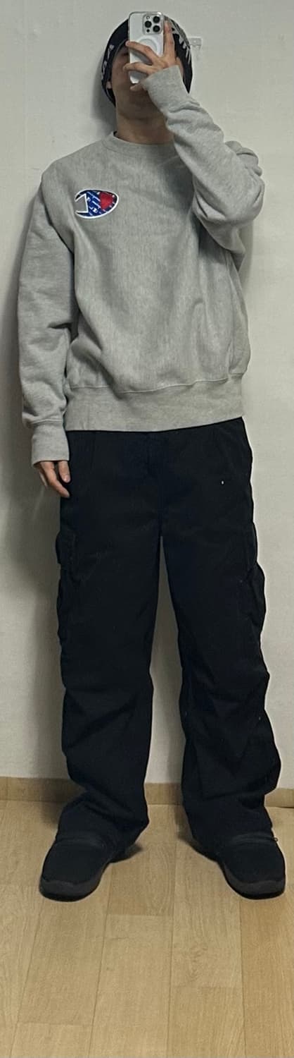 챔피온 빅로고 리버스위브 맨투맨 상품이미지4