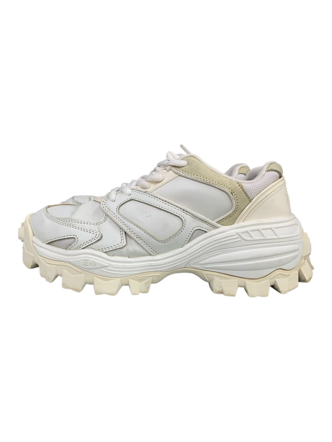 준지 스니커즈 화이트 UK7(260) 상품이미지1