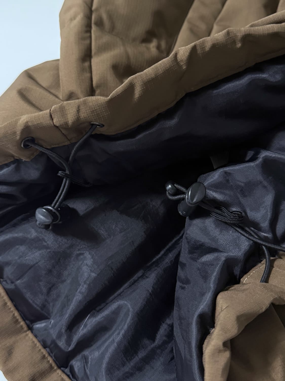 나이키 00‘s 오버핏 딥브라운 스우시 덕다운 푸퍼 패딩 상품이미지5