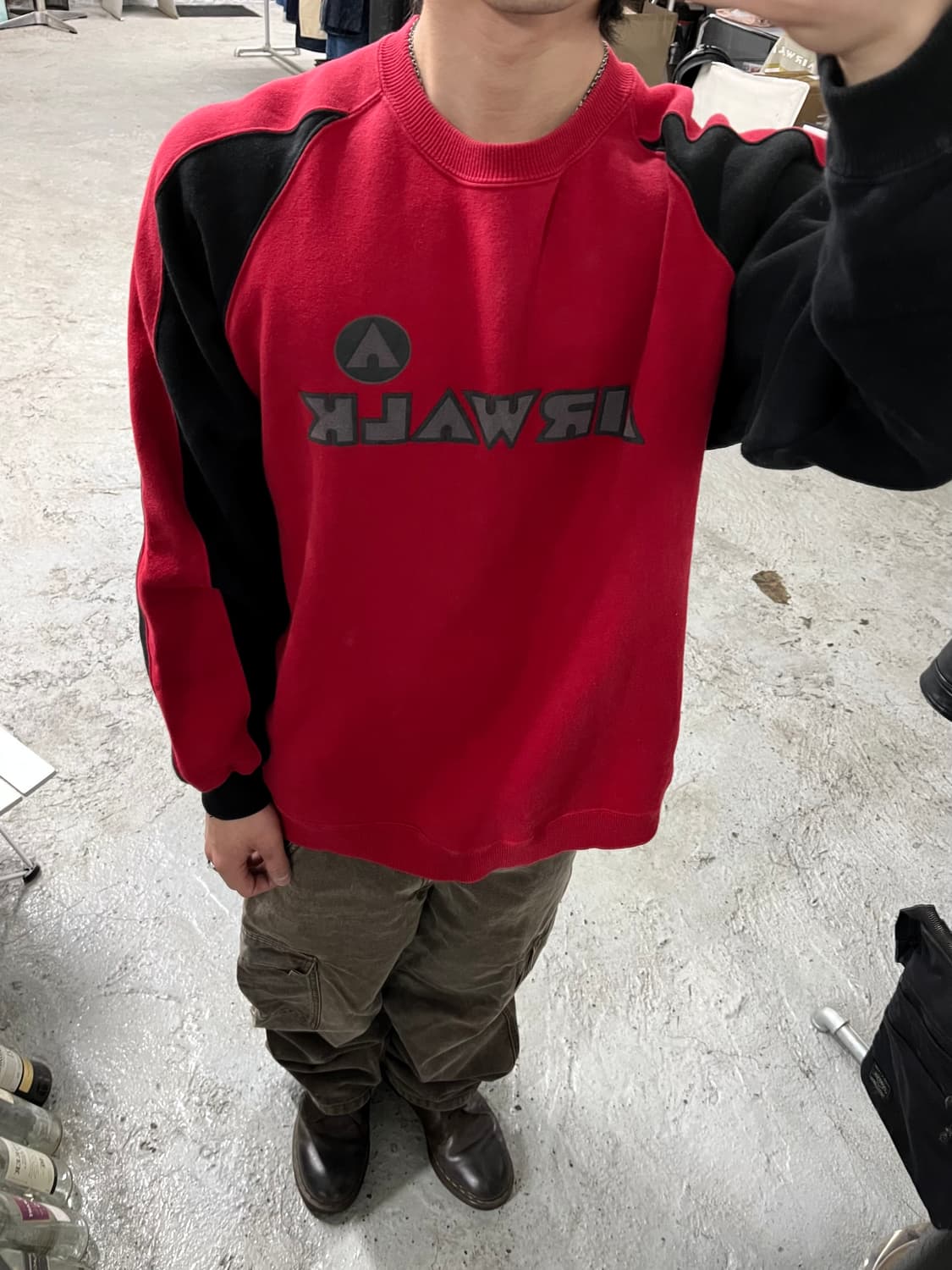 old airwalk raglan sweatshirt 상품이미지4