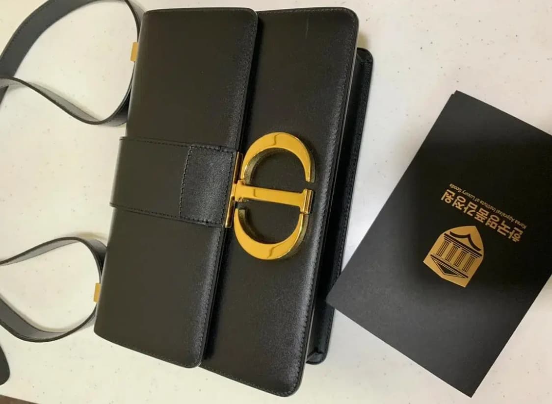 디올 몽테인 30 백 블랙 상품이미지6