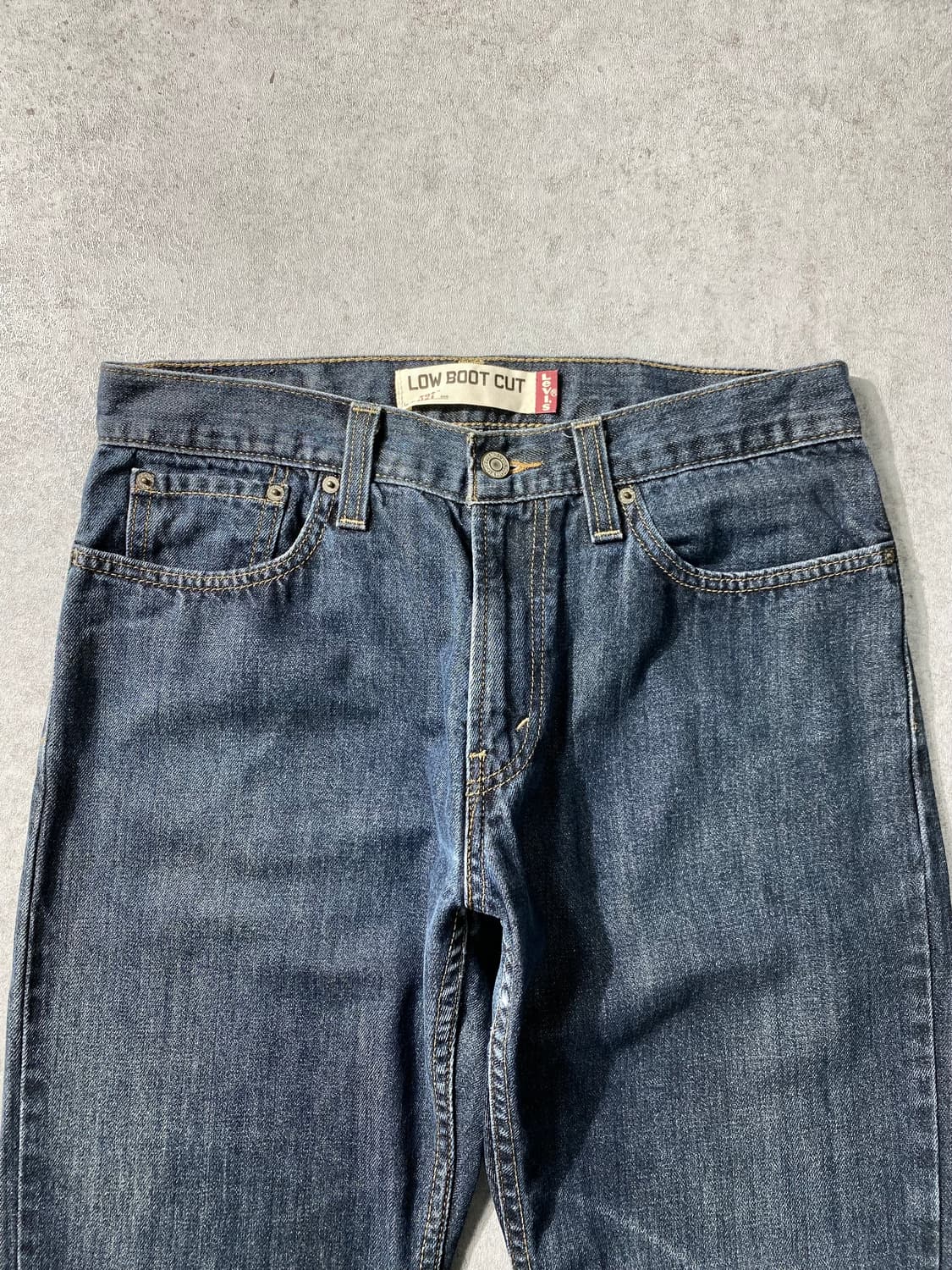 [30-31] 00s Levi's 527 리바이스 로우 부츠컷 데님팬츠 상품이미지2