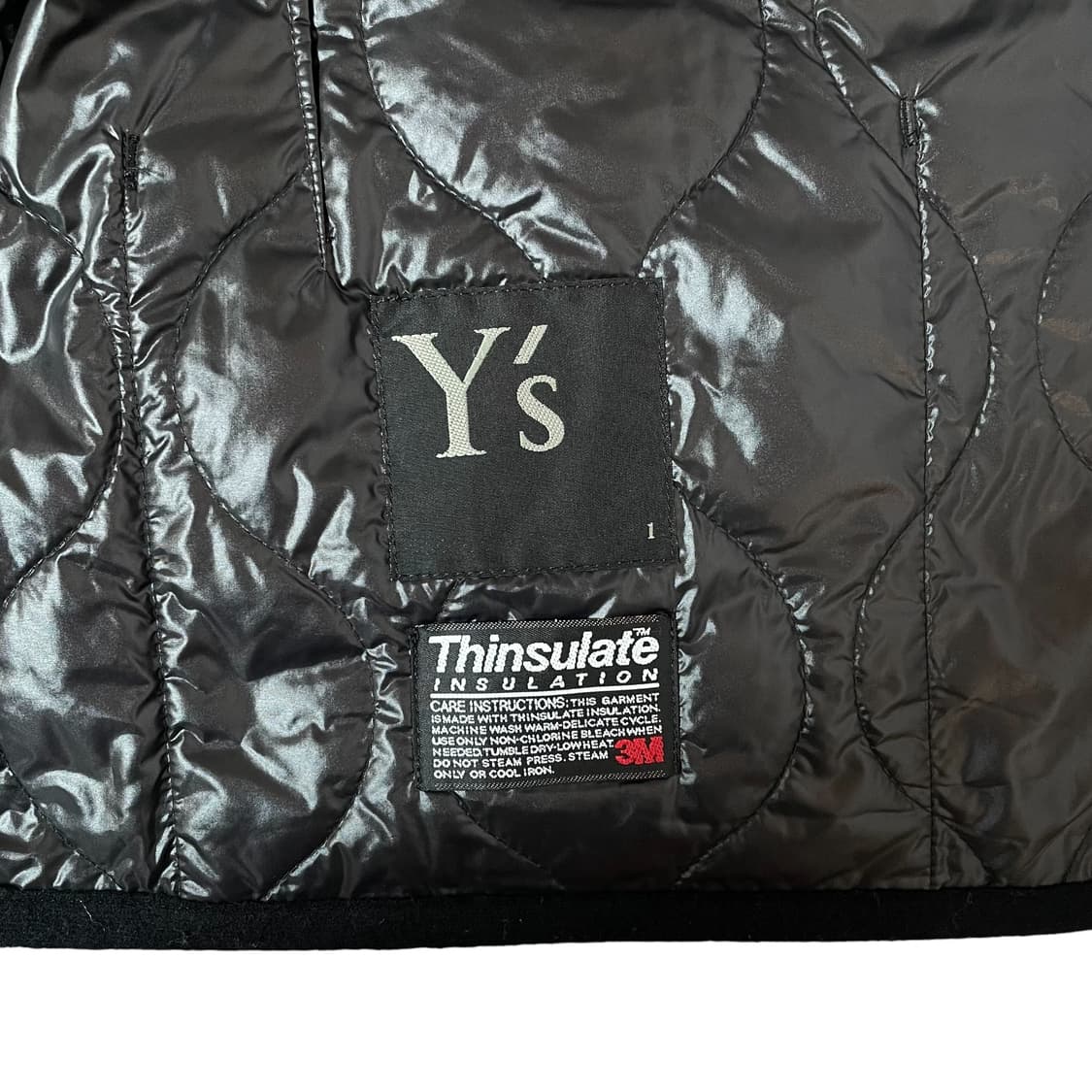 요지 야마모토 퀼팅 자켓  상품이미지6