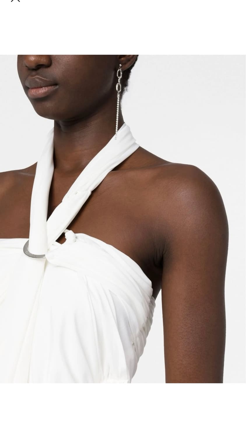 The Attico draped halterneck top 상품이미지2