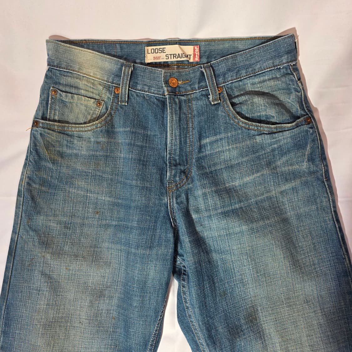 [W29L30]00s 리바이스 569 루즈스트레이트핏 데님팬츠 상품이미지2