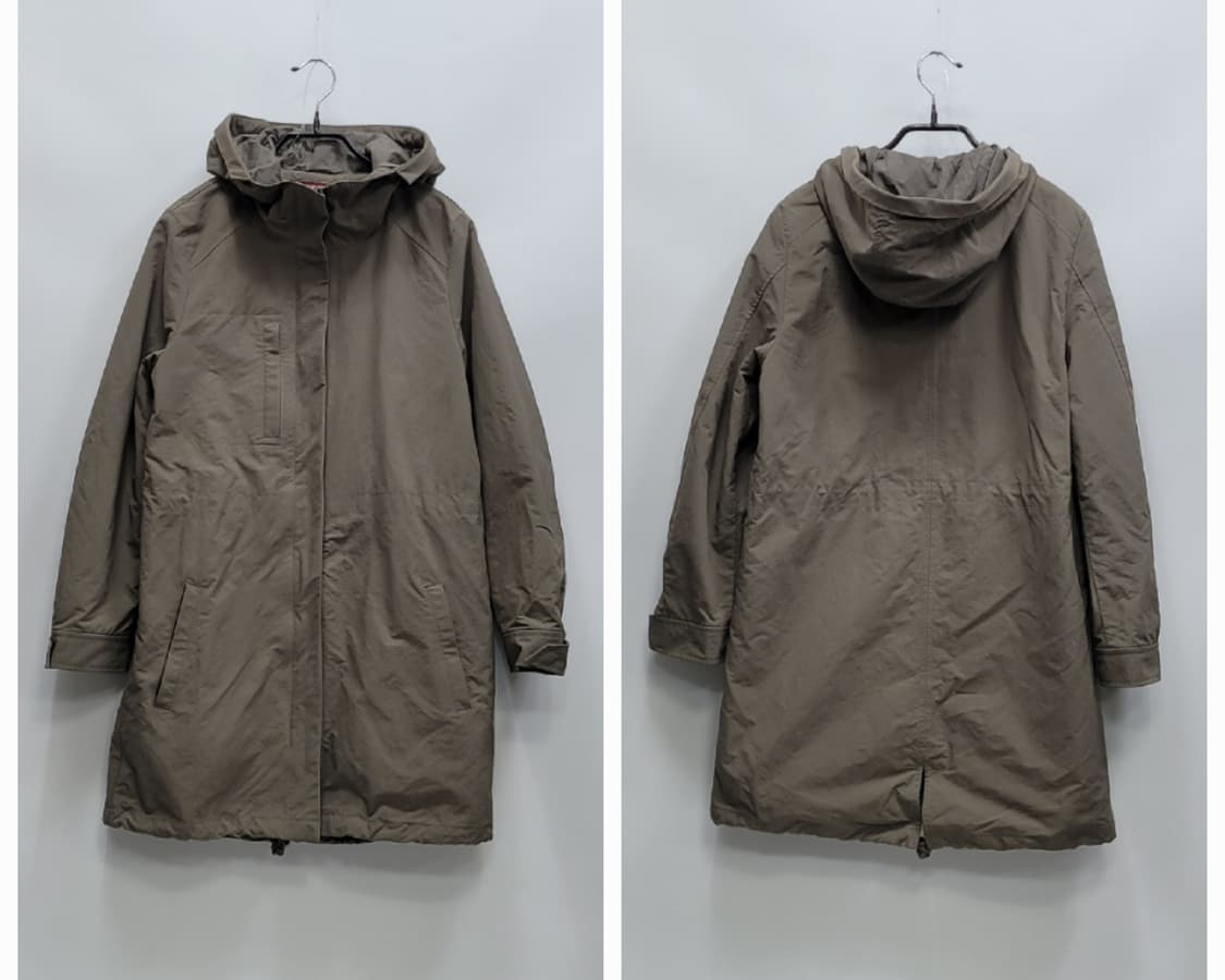 꼼뜨와 데 꼬또니에 다운 패딩 야상 코트 / 여 S (US)
 상품이미지3