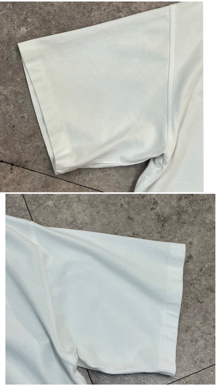 코스 크롭 반팔티 화이트 XS #csz3634 상품이미지7