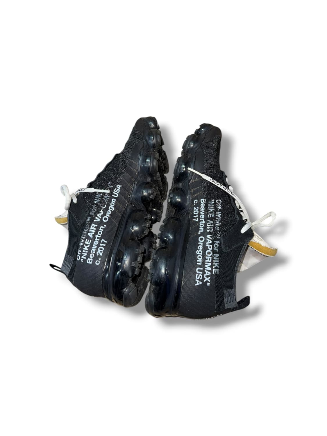 나이키 x 오프화이트 에어 베이퍼맥스 OG 블랙 더 텐 (255)  상품이미지4