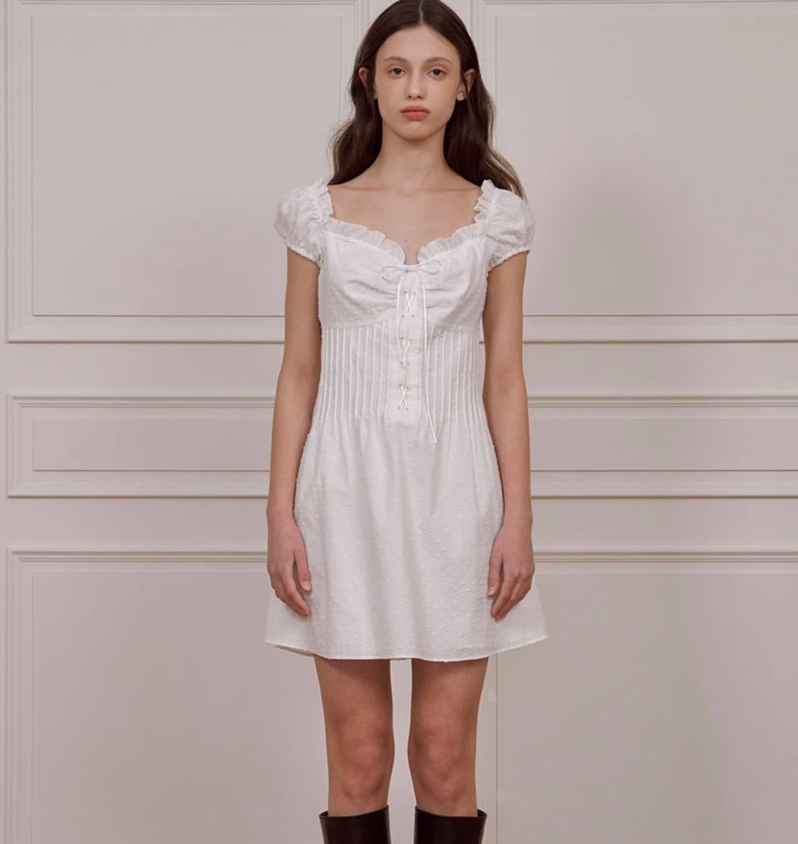 라츠유 피오나 드레스 원피스 Fiona Dress White 상품이미지3