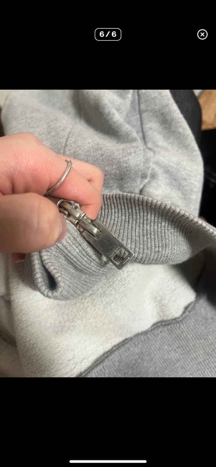 디젤 머슬핏 후드집업 상품이미지3