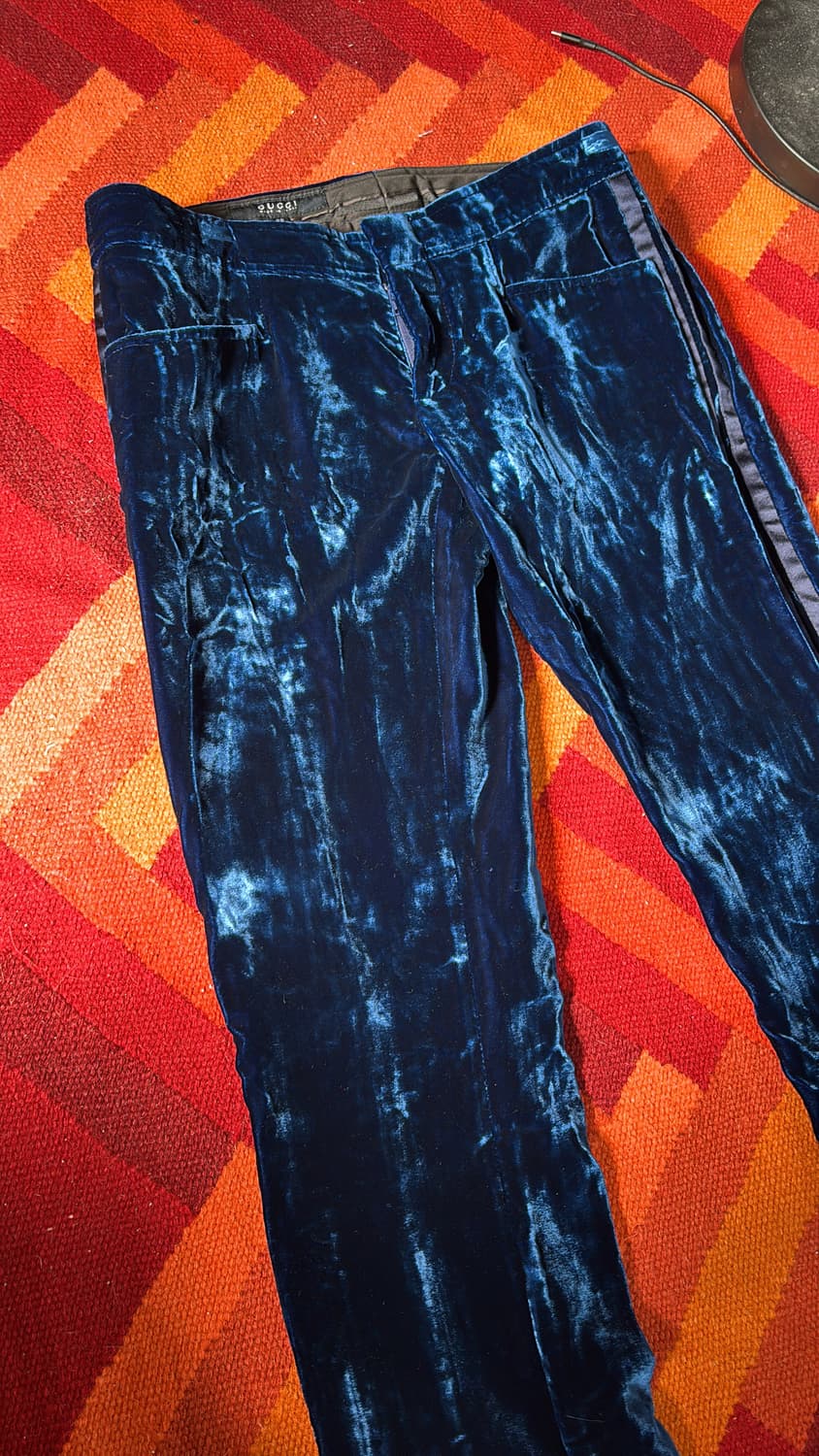 04FW Runway Velvet Tuxedo Trousers 상품이미지10