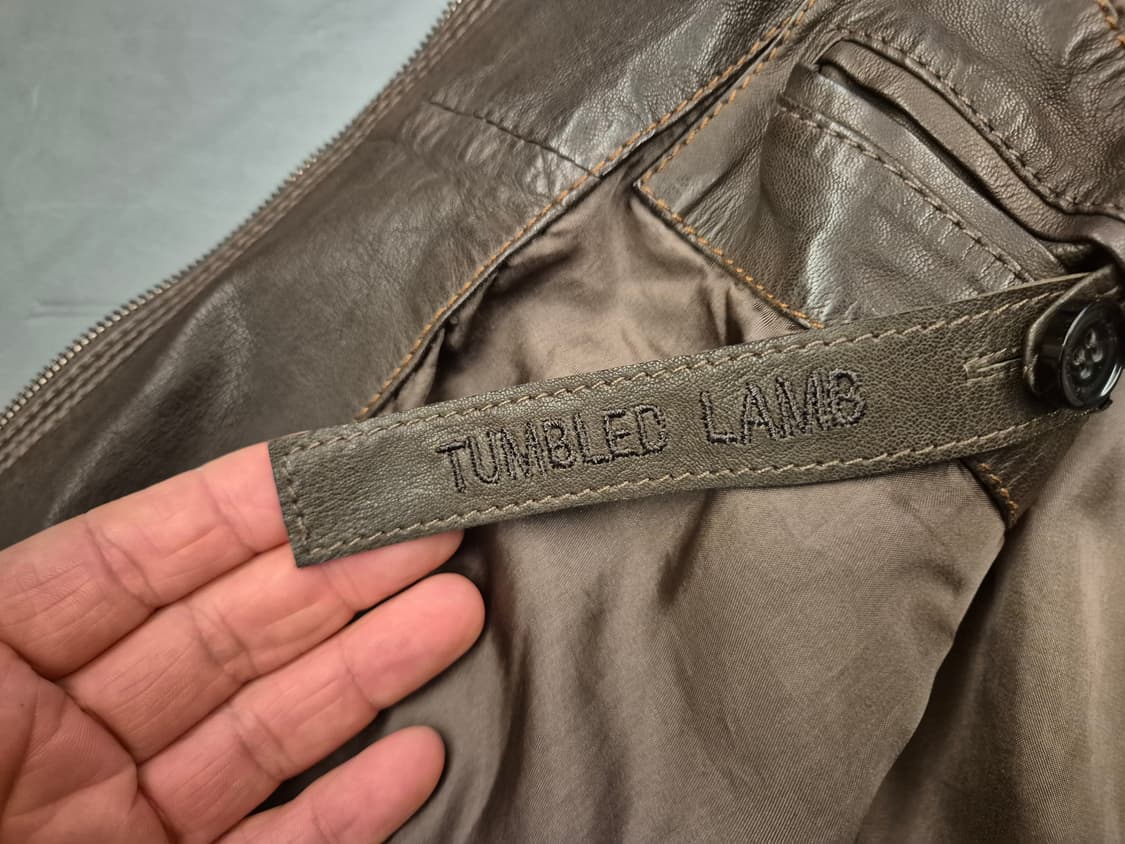 휴고보스 양가죽 싱글 자켓 상품이미지6