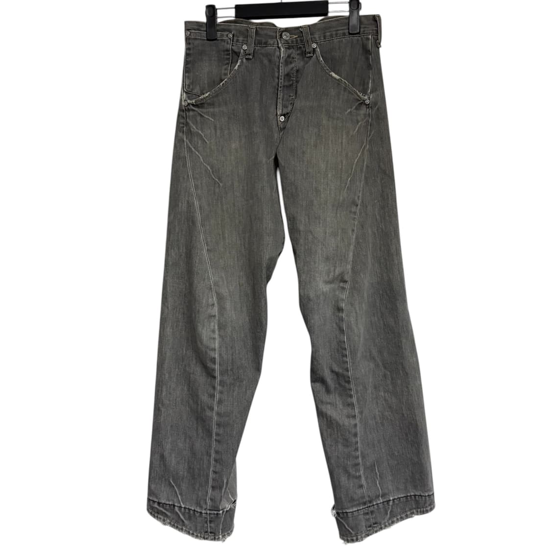 리바이스 엔지니어드진 흑청 워싱 데님팬츠 30 상품이미지2